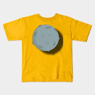 Asteroid in space Kids T-Shirt